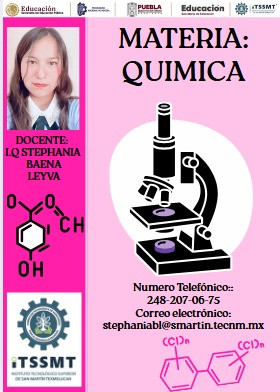Imagen con información sobre el docente que impartirá la materia.