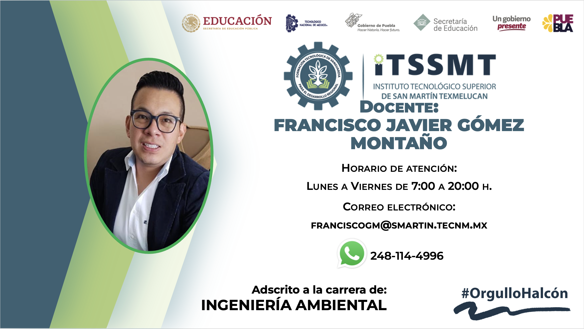 Presentación del docente